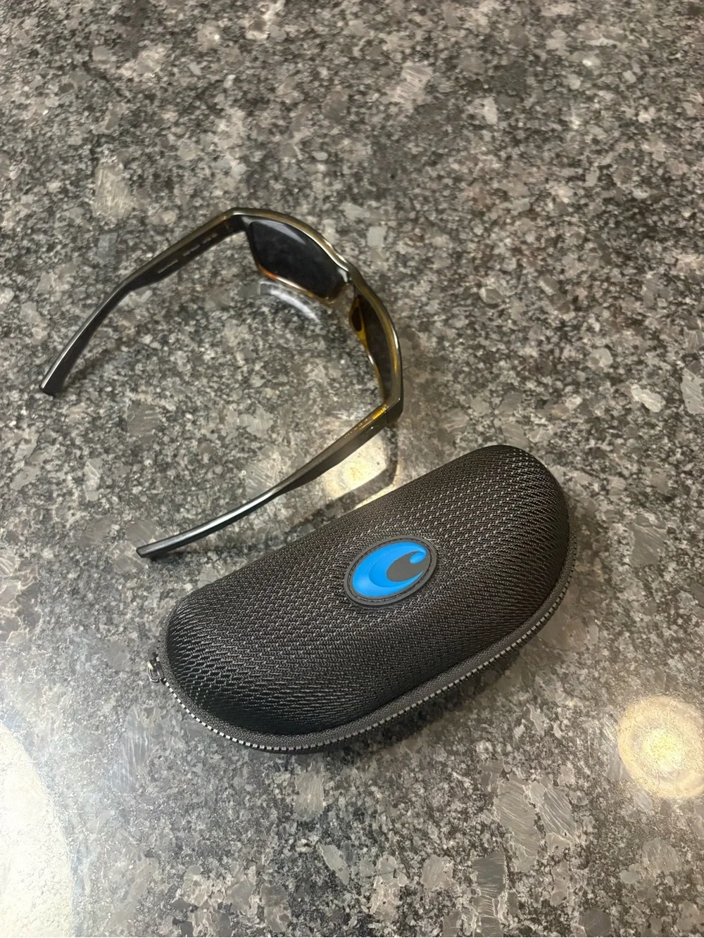 Costa Half Moon Black and Tortoise Sunglasses